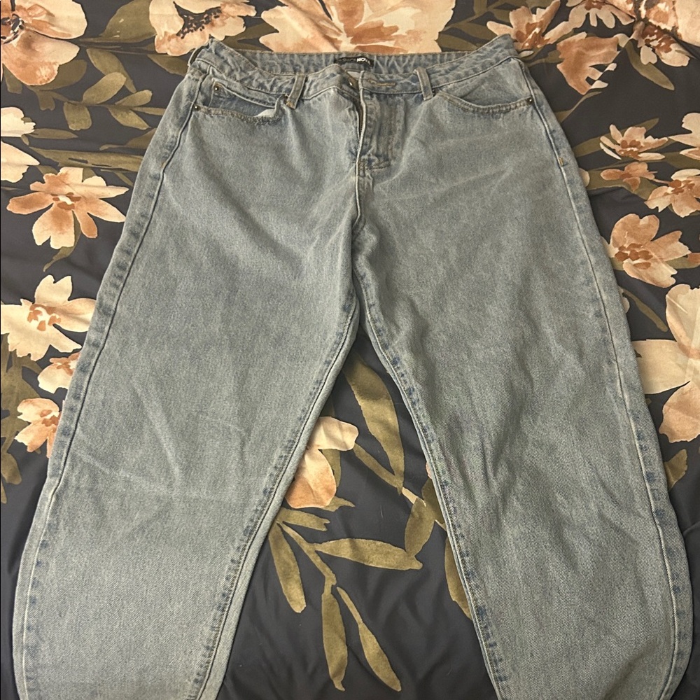 Fashion Nova Women's Skinny Jeans - Light Blue